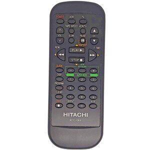 Hitachi Remote Control RCU-04A for VTFX6400, VTFX6402, VTUX6440, MCDZ43, VTRM382